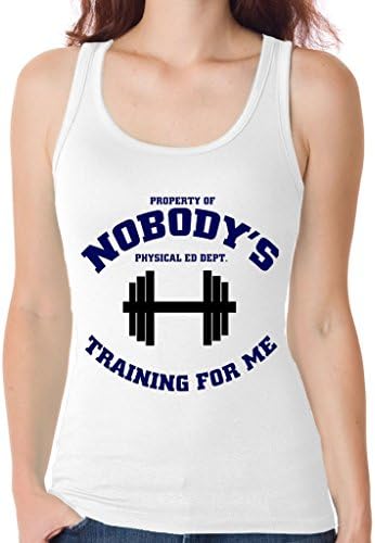 VetiVer Women's Property Of Nobody Girls In Tank Top Medium White