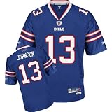 Reebok Steve Johnson Buffalo Bills Royal Blue Premier Jersey (X-Large)