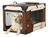Karlie 31383 - Smart Top De Luxe - Hunde Transportbox - 106 x 71 x 69 cm, beige / braun