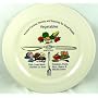Portion Doctor Large White Plastic Portion Control Plate