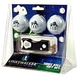 Brigham Young Cougars NCAA 3 Golf Ball Gift Pack w/ Spring Action Divot Tool