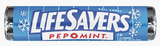 Lifesavers Candy Pep-O-Mint - 14 Pieces Pack, 20 Packs by WRIGLEY