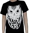 ALEXISONFIRE - Owl - Black T-shirt