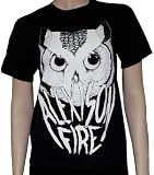 ALEXISONFIRE - Owl - Black T-shirt