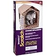 SmartyKat ScratchCabin Covered Cat Scratcher Scratch Cabin