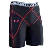 (アンダーアーマー)UNDER ARMOUR UAコアショーツプロ#MCM4103アパレルメンズベースレイヤーコンプレッション MCM4103 BLK/RED MD