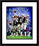 Tom Brady New England Patriots NFL Framed 8x10 Photograph Multiple Exposure Collage