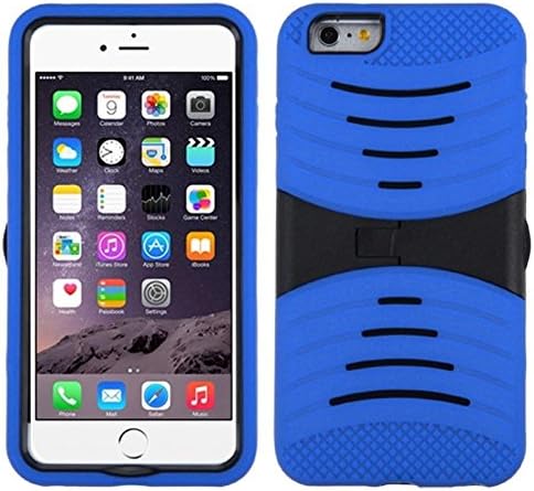 12 case wholesale lot (4 Black, 4 Blue, 4 Pink), Iphone 6 6S case, iphone 6 6S (4.7 inch) Scratch Resistant Shock Absorbent Case - Textured Finished back cover (Better Grip) with Kick Stand for Hands Free Viewing