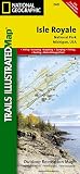 Isle Royale National Park, MI - Trails Illustrated Map #240 (National Geographic Maps: Trails Illustrated)