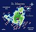 St Maarten Dive Map