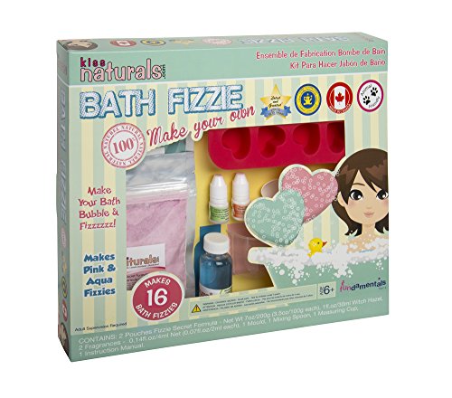 Kiss Naturals: DIY Bath Fizzie Making Kit