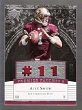 ALEX SMITH 2007 Upper Deck Premier Patches Triple JERSEY PATCH Card #10 of only 99 Made! San Francisco 49ers Football