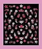 Sticker Flower Mix Pink and White