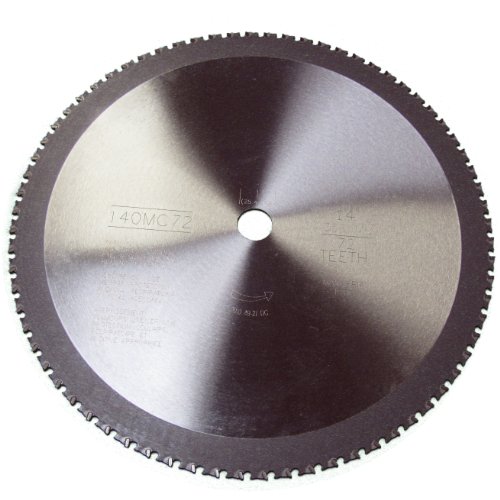 DeWALT DW7747+2 14-Inch 72 Tooth Heavy Gauge Ferrous Metal Cutting Saw Blade 140MC72 DeWALT DW7747+2 14-Inch 72 Tooth Heavy Gauge Ferrous Metal Cutting Saw Blade 140MC72