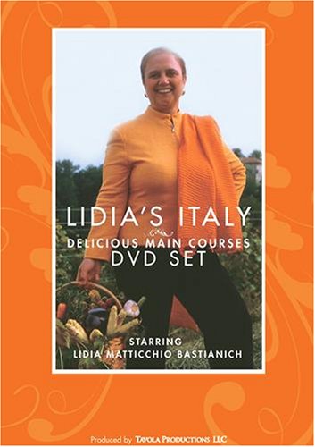 Lidia's Italy: Delicious Main Courses (4-Disc Set)