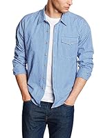 Cross Jeans Camisa Hombre (Azul)