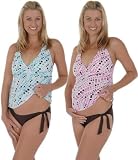 Dot Retro Halter - Maternity Swimwear