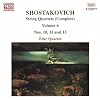 Chostakovitch : Quatuors � cordes n� 10, 11 et 13 (int�grale vol. 6)