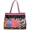 Laurel Burch Shoulder Tote, Feline Family Portrait