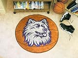 Connecticut Huskies Basketball Floor Rug Mat