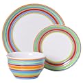 Davis Stripe 12-pc. Dinnerware Set