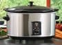 Maxi-Matic MST-800V Elite Gourmet Large 8-1/2-Quart Slow Cooker, Stainless