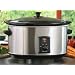 Maxi-Matic MST-800V Elite Gourmet Large 8-1/2-Quart Slow Cooker, Stainless