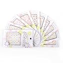 10 Packs Mixed Styles 3D Nail Art Stickers Decals, For fingers & toes