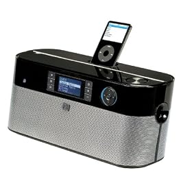 AR ARIR600i Wi-Fi Internet Radio with iPod Docking Station (Silver) by Ar