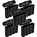 5 Brand New AA / AAA / CR123A Black Battery Holder Storage Cases