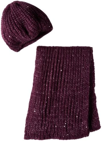 La Fiorentina Women's Lightweight Beanie and Infinity Scarf Set