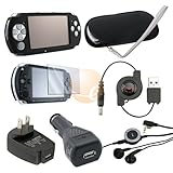 Charger+Case accessory pack item kit for Sony PSP 3000 51jit e2HbL. SL160 Charger+Case accessory pack item kit for Sony PSP 3000