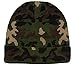Blank Long Cuff Beanie Cap - Camo