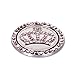 MINI-FACTORY Bling Car Accessories, Car Ignition Bling Engine Starter Button Sticker Ring - Luxury Diamond Crown Pink