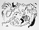 Wassily Kandinsky Woodcut Original
