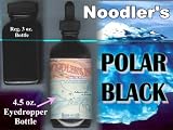 Noodler's Bottle 4.5 ounce Eyedropper Refill - Polar Black 19803