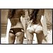 Beach Bums Dry Mounted Poster Wood Framed.