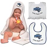NBA McArthur Orlando Magic 3-Piece Hooded Bath Towel and Bibs Set