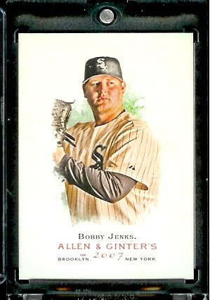 2007 Topps Allen & Ginter # 242 Bobby Jenks Chicago White Sox Baseball Card