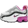 Toddler's Nike Shox Turbo 9 + (White-New/Magenta-Metallic/Silver)
