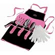 Apollo 7 Pc. Pink Garden Tool Set