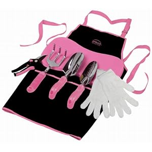 Apollo 7 Pc. Pink Garden Tool Set