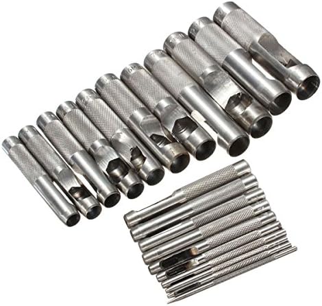 Hollow Punch Tool for Leather Plastic Wood Belt Hole Punch 1mm-20mm