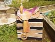 Smm Saddle Co Pink Heart Western Barrel Saddle