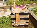 Smm Saddle Co Pink Heart Western Barrel Saddle