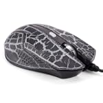 Souris de jeu 2400DPI design craquele...