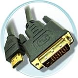 DVI / HDMI Kabel mit vergoldeten Anschl��en (ca. 5m) z.B. Verbindungskabel f�r den Anschlu� der Playstation 3 ( PS3 ) an einen TFT Bildschirm - 