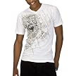 Stranded Crown Screen Tee - White