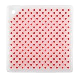 Dexas 4-in-1 Trivet with Raised Nibs, Red
