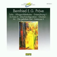 Deutscher Musikrat: Edition Zeitgen�ssische Musik - Bernfried E.G. Pr�ve